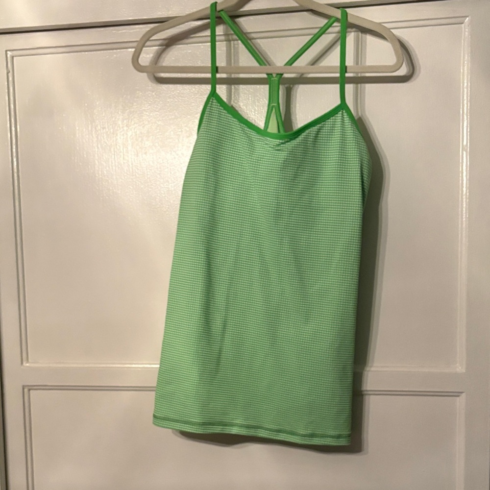 Tariff FREE Envy Green Strappy LULU Women's Top